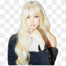 #jennie #blackpink #yg #aestethic #korea #korean #blonde - Jennie Kill This Love, HD Png Download - blonde girl png