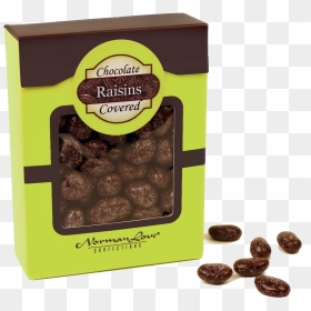 Chocolate Covered Raisins - Chocolate Bar, HD Png Download - raisins png