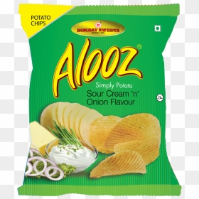Bombay Sweets Alooz Potato Chips Review - Potato Chip, HD Png Download - potato chip png