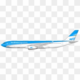 Aerolineas Argentinas A330 Png, Transparent Png - aviones png