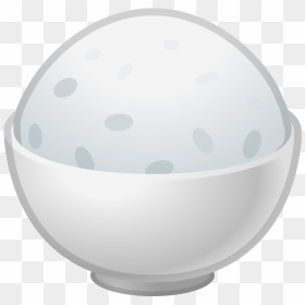 Cooked Rice Icon - Ceramic, HD Png Download - bowl of rice png