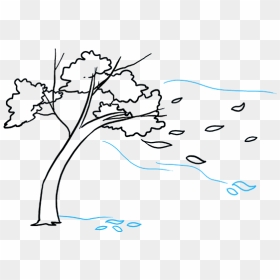 How To Draw Falling Leaves - Falling Leaves Drawing Png, Transparent Png - fall leaves falling png