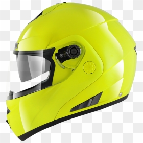 Motorcycle Helmet Png - Capacete Amarelo Moto, Transparent Png - motorcycle helmet png