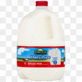 Dairy Pure Whole Milk, 1 Gallon, HD Png Download - milk gallon png