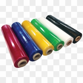 Coloured-wrap - Pallet Wrap Colour, HD Png Download - plastic wrap png