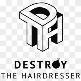 Dthlogo-01, HD Png Download - hairdresser png