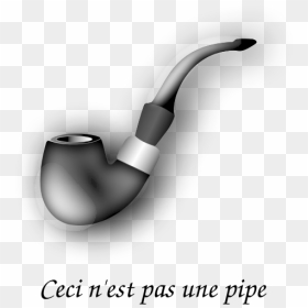 Gray Smoking Pipe - Pipe Clip Art, HD Png Download - smoking pipe png