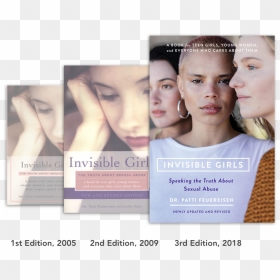 3 Books V4 - Invisible Girls: The Truth About Sexual Abuse, HD Png Download - teenage girl png