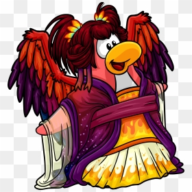 Club Penguin Rewritten Wiki - Club Penguin, HD Png Download - phoenix wings png