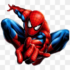 Classic By Jprart - Spider Man Comic Png, Transparent Png - spider-man logo png