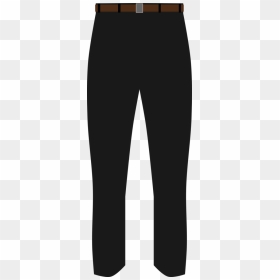Basic Black Pants Clip Art - Black Pants Clipart, HD Png Download - black pants png