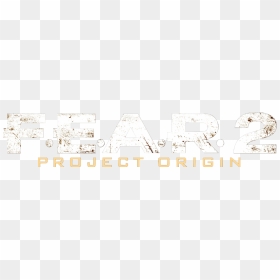 F - E - A - R - 2 - Project Origin - Clear Logo - Fear - Fear 2 Project Origin Logo, HD Png Download - origin logo png