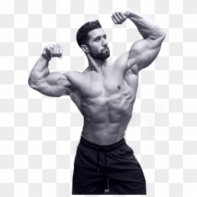 Barechested, HD Png Download - muscle arms png