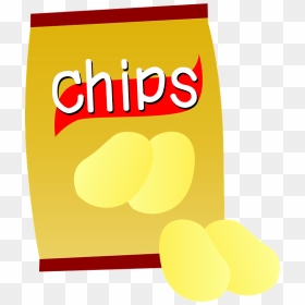 Potato Chips Clipart - ポテト チップス イラスト フリー, HD Png Download - vhv