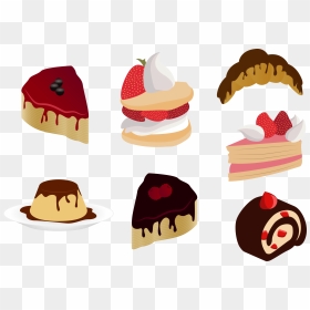 Muffin Shortcake Cupcake Gelatin Dessert - Dessert Cartoon Png, Transparent Png - cupcake vector png