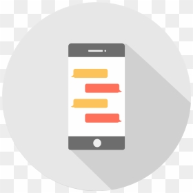 Smstexting - Circle, HD Png Download - texting png