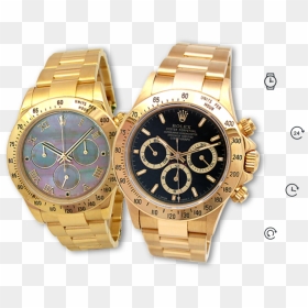 Rolex Daytona, HD Png Download - rolex watch png