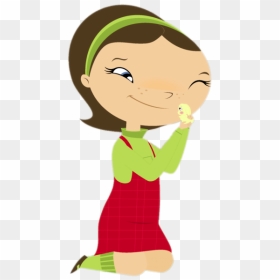 Willa Holding Little Animal - Willa Y Los Animales, HD Png Download - cartoon animal png