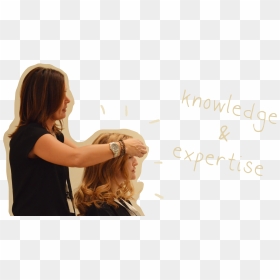 Expert Hairdresser - Girl, HD Png Download - hairdresser png