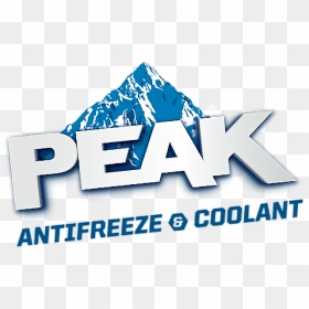 #logo #peak #antifreeze #coolant #blue #car #mountain - Peak Antifreeze Coolant Logo, HD Png Download - mountain peak png
