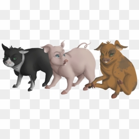 Animal Farm Clipart Mollie Vector Free Download Animal - 3 Pigs Animal Farm, HD Png Download - farm animals png