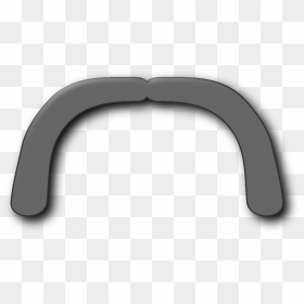 Clip Art Mustache, HD Png Download - white mustache png