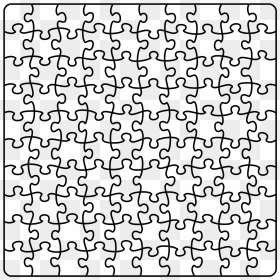 Jigsaw Puzzle A4 10 X 10 Clip Arts - Jigsaw Puzzle, HD Png Download - jigsaw puzzle png