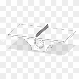 Table Schematic Measure V2 - Coffee Table, HD Png Download - png table