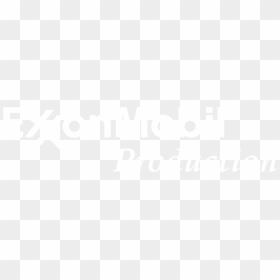 Exxonmobil Production Logo Black And White - Johns Hopkins Logo White, HD Png Download - exxonmobil logo png