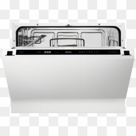 Aeg Fse21200p Residual Drying Built In Compact Dishwasher - Lave Vaisselle Compact Encastrable, HD Png Download - dishwasher png