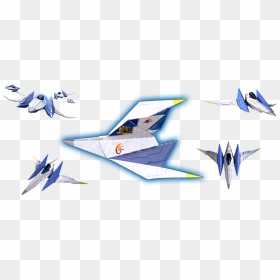 Join Team Star Fox And Create Your Very Own Arwing - Star Fox Arwing Origami, HD Png Download - star fox png