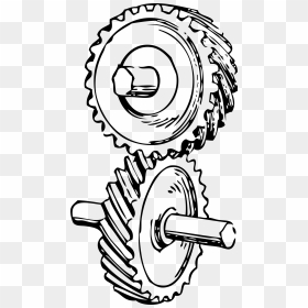This Free Icons Png Design Of Skew Gear , Png Download - Steampunk Mechanical Gears Drawing, Transparent Png - gear png transparent