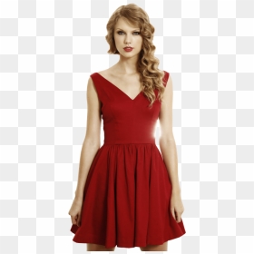 Taylor Swift In Words, HD Png Download - woman in dress png