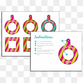 Christmas Ornaments Christmas Ornaments - Circle, HD Png Download - twine bow png