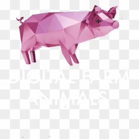 Digital Farm Animals - Origami, HD Png Download - farm animals png