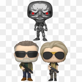 Terminator Dark Fate Funko Pop, HD Png Download - terminator head png