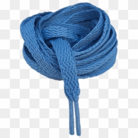 Rolled Up Blue Shoe Laces - Shoelaces, HD Png Download - twine bow png