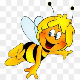 Maya The Bee Cartoon Clip Art Images Are Free To Copy - Bee Maya Clipart, HD Png Download - cartoon bee png