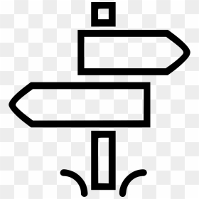 Direction Sign Post Arrow Marker, HD Png Download - sign post png