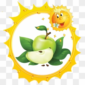 Vizitky Pinterest Images - Green Apple Vector Png, Transparent Png - rosh hashanah png