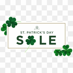 Stpattysdaysale - St Patricks Day Sale Png, Transparent Png - sale sign png
