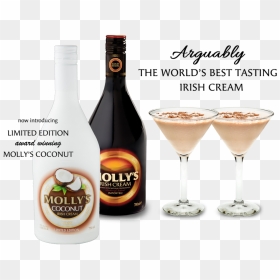 New 2018 Mollys Hoempage Image - Irish Cream Liqueur, HD Png Download - mixed drink png