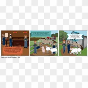 Cartoon, HD Png Download - farm animals png