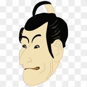 Kabuki Clipart, HD Png Download - asian man png