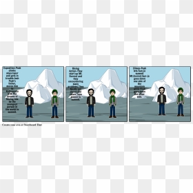 Cartoon, HD Png Download - mountain peak png