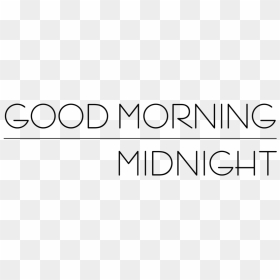 Good Morning Midnight Logo, HD Png Download - morning png
