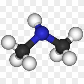 Transparent Molecules Png - Dimethylamine, Png Download - molecules png