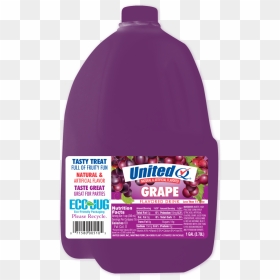 United Dairy United Ultra Skim Milk Gallon , Png Download - Grape Drink, Transparent Png - milk gallon png