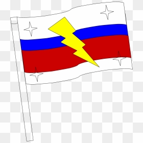Flag, HD Png Download - blue lightning bolt png