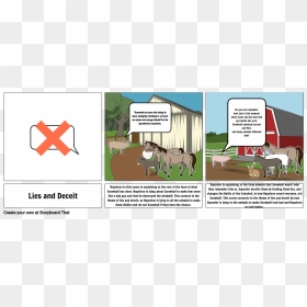 Cartoon, HD Png Download - farm animals png